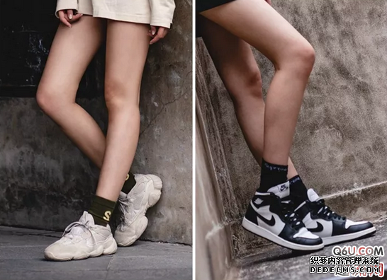 yeezy老爹鞋与AJ1如何穿搭好看 女生穿yeezy老爹鞋和AJ1哪个更好看